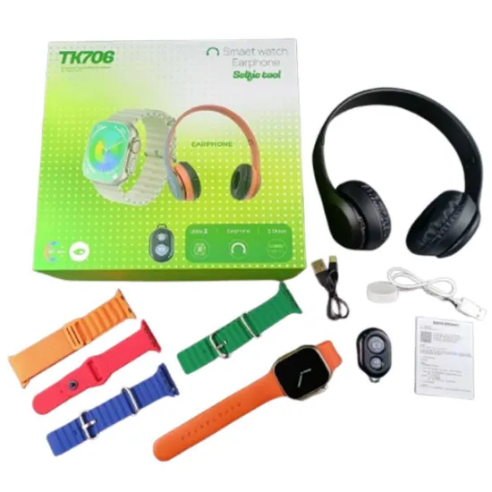 Picture of Tk706 Ultra Smart Watch With Headphone