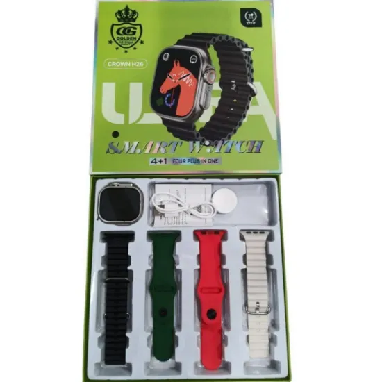 Picture of Crown H26 ultra 4 in 1 Smart watch