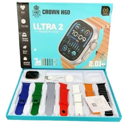 Picture of Crown H60 Ultra2 7 in 1 Smart Watch