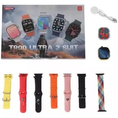 Picture of T900 Ultra 2 Suit Set 9 In 1 Combo Smart watch