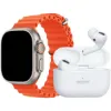 Picture of Haino Teko GP8 Ultra Smart Watch with Bluetooth Wireless Earphone Combo