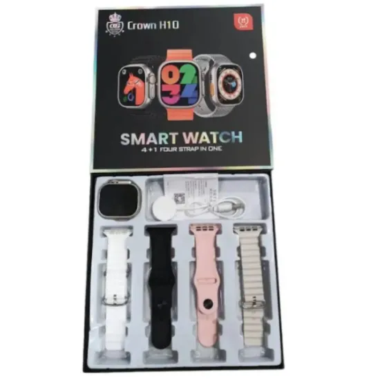 Picture of Crown H10 ultra 4 in 1 Smart watch