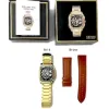 Picture of GEN-10 Watch Full Metal Body With Gold And Lather Belt