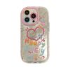 Picture of Fashion Lovely Girl Heart Cute Mirror Phone Case for iPhone 12 13  Pro Max Back Cover