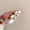 Picture of IPhone 12 13 14 15 Pro Max Cute Non slip Phone Cover for Girls Cartoon Bear Silicone Protective Phone Case