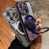 Picture of Hot Selling for iPhone 16 Pro Max Holder Water Edge Diamond Protective case