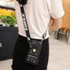 Picture of With Crossbody Strap Wallet Bag 3D Cute Luxury Girl Women Silicone Phone Case Cover for Iphone X Xs 11 12 13 14 15 Plus Pro Max