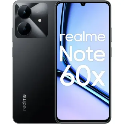 Picture of Realme Note 60x (4GB, 128GB, Marble Black)